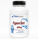 Pygeum Bark 400mg // 120 Capsules // Pure // by PureControl Supplements