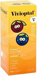 Vivioptalキッズ、液体マルチビタミン&マルチミネラルサプリメント、ベリー、 8.45 Fl Oz