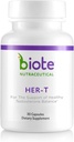 Biote Nutraceuticals - HER-T - 女性のための健康なテストステロンのバランス サポート(30カプセル)