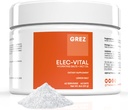 GREZ ELEC-Vitalの電解物の粉砂糖無し - Hydrationの粉、Ketoの電解物無糖 -完全な鉱物サポート、ナトリウム、カリウム、マグネシウム、亜鉛- 60のサービング