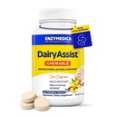 Enzymedica DairyAssist Chewable、酪農場、Lactose および Casein Digestion のための 2 インチ 1 の消化器系酵素、ガスおよび緩衝救助、60 のChewable タブレットのための速い行為の方式