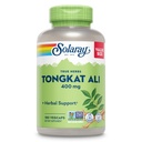 SOLARAY トンカット アリ 400 mg - 男性のためのロングジャック トンカット アリ - 男性の健康とバイタリティのためのハーブサポート - ビーガン, 非GMO, ラボ検証 - 180 サービング, 180 VegCaps