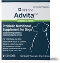 犬のためのVetOne Advita Probiotic栄養補助食品 - 30パケット