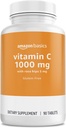 基本 - ビタミンC、ローズヒップ5mg、90錠(1人分)、グルテンフリーで1000mg