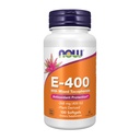 NOWの食糧補足、ビタミンE-400 IUの混合されたトコフェロール、酸化防止保護*、100のSoftgels