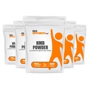 BulkSupplements.com HMBパウダー - Calcium HMBサプリメント、ベータ - Hydroxy Beta-Methylbutyrate - Unflavored&Gluten無料、1g/サービング、1kg(パッケージ 5)(11ポンド)