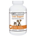 Vet Classics Liverは、犬、猫のためのペット健康サプリメントをサポートしています - 肝臓機能 - B-Vitamins、グルタチオン、ミルクアザミ - ソフトタブレット、咀嚼 - 60ケブル錠