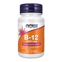 NOWサプリメント、ビタミンB-12 1000 mcg、葉酸、神経系健康*、100 Chewable Lozenges