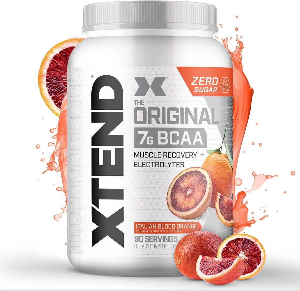 Xtend 元の BCAA の粉 7g BCAA および 2.5g L グルタミン、砂糖は人及び女性のためのアミノ酸の自由なポストのワークアウト筋肉回復飲み物、90 のサービングを解放します