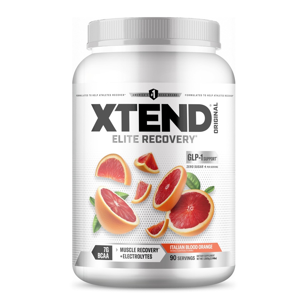 Xtend 元の BCAA の粉 7g BCAA および 2.5g L グルタミン、砂糖は人及び女性のためのアミノ酸の自由なポストのワークアウト筋肉回復飲み物、90 のサービングを解放します