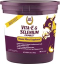 Horse Health Vita E & Selenium Crumbles Horse Vitamin Supplement, Supports Optimal Muscle Health & antioxidant Support, 3 lbs., 96 Day Supply