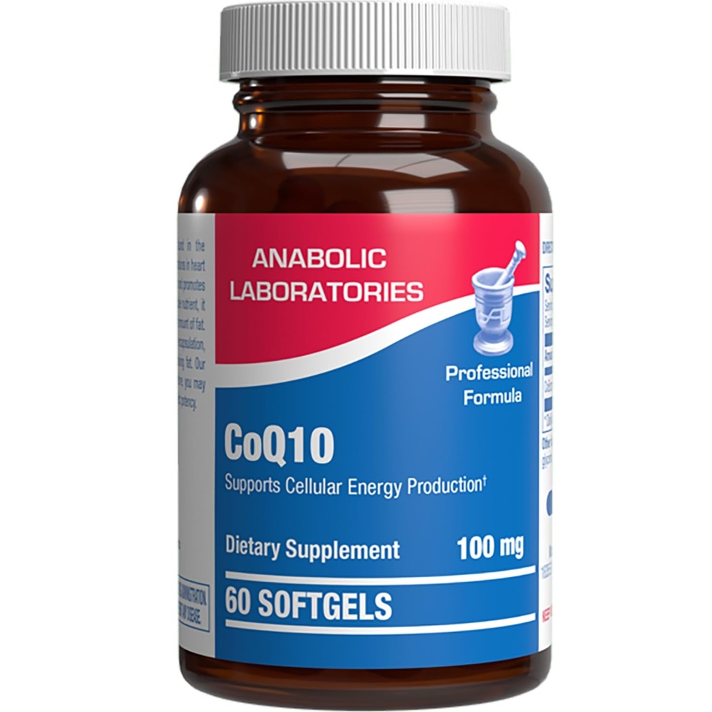 高吸収性CoQ10 100mg Softgels - 皮膚の心臓エネルギー酸化防止および脳サポートのための臨床方式の補酵素Q10 100mg - 飲みやすい - cGMP施設で米国製 - 60のサービング