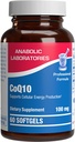 High Absorption CoQ10 100mg Softgels - Clinical Formula Coenzyme Q10 100mg for Skin Heart Energy Antioxidant and Brain Support - Easy to Swallow - Made in The USA in cGMP Facilities - 60 Servings