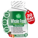 人および女性のための全食糧Multivitaminはミネラル消化酵素、プロバイオティクスおよびオメガと毎日のスーパーフードのビタミンを完了します。 植物ベースの多ビタミン、非GMO (1)