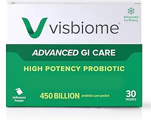 Visbiome®の高度のGIの心配-高い効力のプロバイオティック450の鋼片強さ- 30のパケットは粉-元のDeのシモンの公式-温度のモニターが付いている再生利用できるクーラーで風邪を出荷しました。
