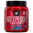 BSN N.O.-XPLODEプレワークアウトパウダー、クレアチンとベータアラニンと女性のためのエネルギーサプリメント、味:ブルーレイズ、30サービング