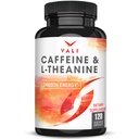 VALIのカフェイン50mg及びLのテアニン100mg -スマートな滑らかなエネルギー及び焦点の補足のためのカフェインの丸薬及びL-テアニン。 向知性脳ブースター認知サポートスタック & 焦点の明確さ. 120ベジギーカプセル