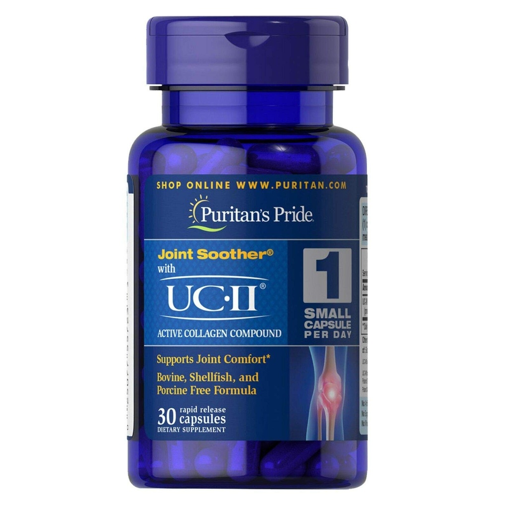 Puritans Pride Uc-ii 40 mg Undenatured Type II Collagen, 30 Count