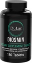 Dulàc - Diosmin Hesperidin 1000mgの食事療法の補足180のタブレット、馬のChestnutのエキスおよびブッチャーのBroomと高められる