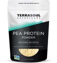 Terrasoul Superfoods Organic Pea Protein, 1.5 Lbs - 欧州の出典 | 不燃 | スムーズなテクスチャー