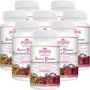 1500mg Liposomal活動的な六角形の関連補足、自然なきのこのエキス、免疫システム、レバー機能の960の柔らかいゲルのベータ グルカンは、T細胞の活動を維持します