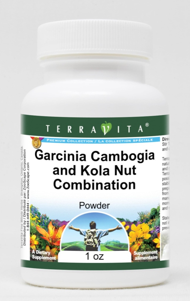Garcinia Cambogia and Kola Nut Combination Powder (1 oz, ZIN: 516379) - 3 Pack