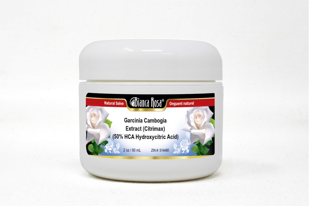 Bianca Rosa Garcinia Cambogia Extract (Citrimax) (50% HCA Hydroxycitric Acid) - Salve Ointment (2 oz, ZIN: 514480) - 2 Pack