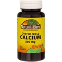 Nature'sブレンドオイスターシェルカルシウム500mg錠 - 100カラット、2パック