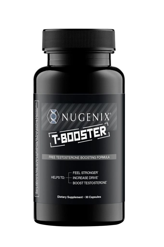 Nugenix Tブースト - 男性のための無料のテストステロンブースターサプリメント, 30カウント