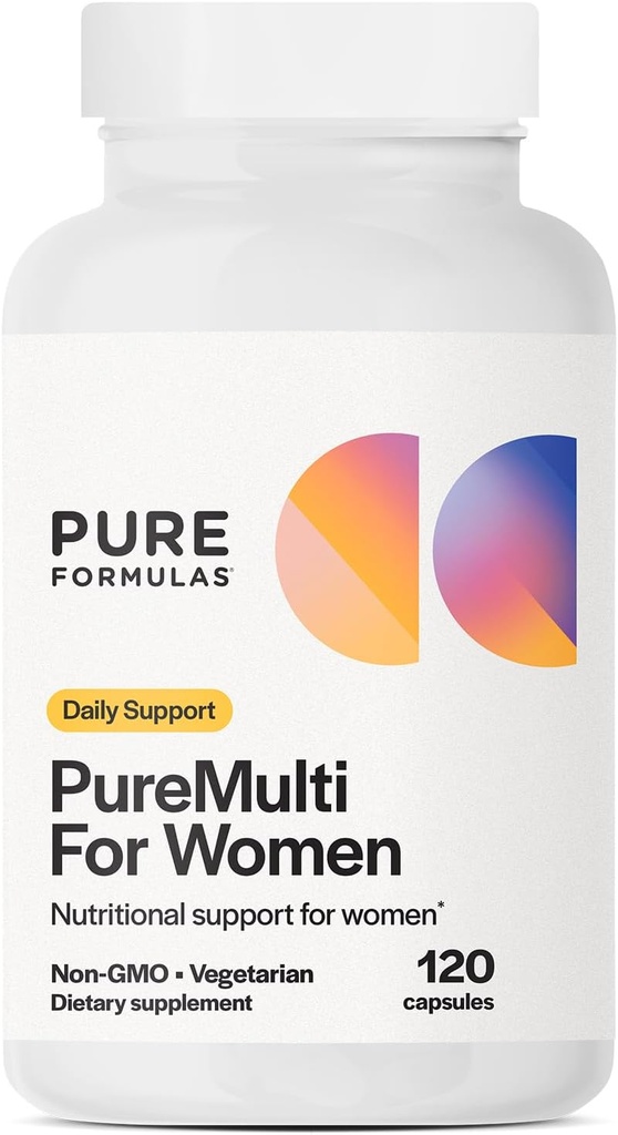 女性のためのPureFormulas PureMulti - エッセンシャル栄養素とハーブサポート女性のための包括的なマルチビタミン - カプセル - カプセル