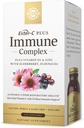 Solgar Ester-C Plus 免疫コンプレックス -120 Softgels、24Hour Immune サポート、サポート アッパー呼吸器の健康 - プラスD3、亜鉛、エルダーベリー&エキナセア - 非GMO、グルテンフリー、乳製品無料 - 60のサービング、