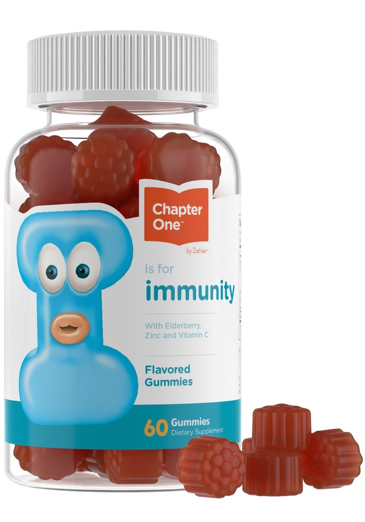 Zahler - ビタミンC、亜鉛&ブラックエルダーベリー(60フレーバーグミー)コシャ免疫ビタミンC&Elderberry Gummies for Kids & Adults - アメリカ製