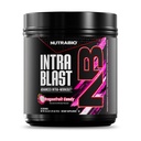 NutraBio Intra Blast Bcaaの粉のアミノ酸の補足、電解質及び水和のブレンド、Intra、前ワークアウト及び筋肉回復、20g Eaaaのアミノ酸の粉、5gグルタミン ドラゴン フルーツ キャンデー、30のサービング