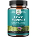 Natures Craft Liver Cleanse Detox & Repair 120カプセル - Herbal Liver Support Milk Thistle Supplement - Silymarin Milk Thistle Supplements with Dandelion Root、Choline、ビートルート&アーティチョークエキス