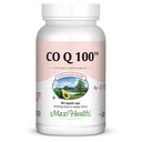 Maxi Health COQ10 100mgカプセル - 100mgコエンザイムQ10ハート&エネルギーサポート - コーシャ認定CO Q 10サプリメント - 非GMOとグルテンフリーの心臓健康サプリメント - 90液体カプセル