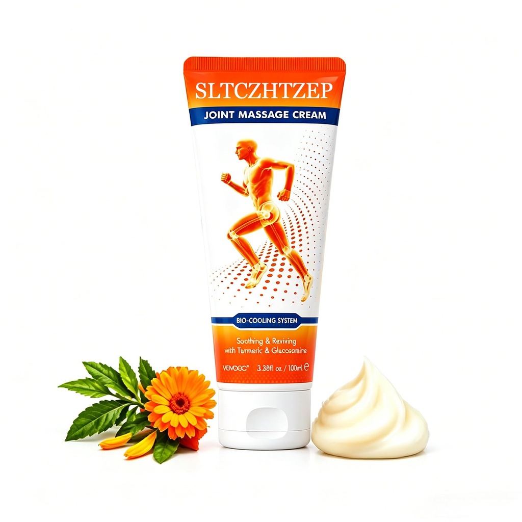 Professional Joint & Bone Recovery Gel-Cream,Fast Absorbing Cooling Lotion for Mobility Support & Targeted Comfort 3.53oz