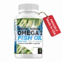 Omega 3の魚油2000mg高い効力800mg EPA DHA 600mg BURPLESSの補足非GMO Omega 3の脂肪酸は米国の犬猫の人のための高いDOSEの魚油を補います