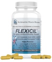 Flexicilの高度の共同移動性及びサポート グルコサミン、コンドロイチン、MSMのHyaluronic酸、Turmericのボスウェリア 広いスペクトルの生物高められた原料  120のベジーCapsulesの  30日の供給