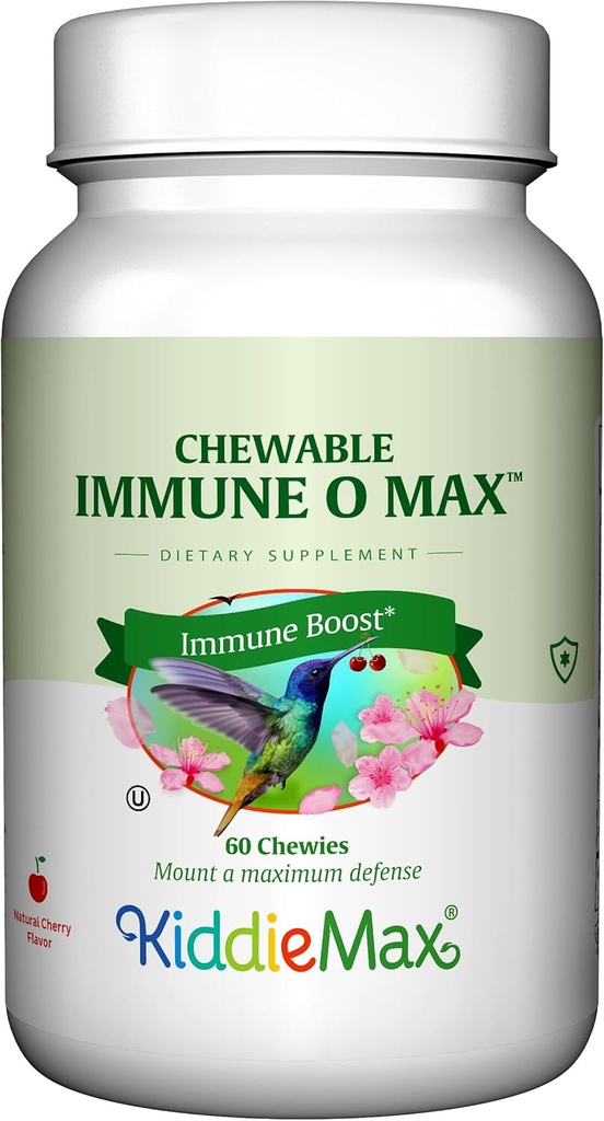Maxiの健康のChewable免疫学サポート ブースターのブレンド、ビタミンC、Elderberry、亜鉛、Epicor、Glutathione - Immuno-O-Max - 子供および大人のためのChewableビタミン- 60チェリーの好まれるChewableのタブレット