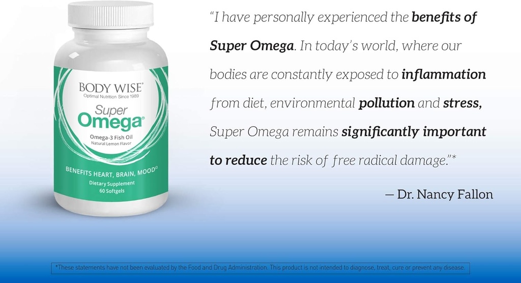 超オメガ - トリプル精製オメガ3魚油 - 60Softgels