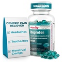TIME-Cap Labs Ibuprofen 200mg Pain Reliever/Fever Reducer 240 Mini Softgels