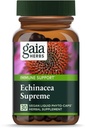 GaiaハーブのEchinacea最高-免疫サポート補足-EchinaceaのPurpurea及びAngustifoliaのブレンド- 30のビーガン液体のPhytoCapsules (15日の供給)