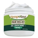 Hempvana Lidocaine 5% Relief Cream, Maximum Strength, Targeted Long-Lasting Relief, Strong Cream, Numbs Irritated Nerves for Fast Anorectal Relief, Non-Greasy.