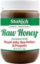 Stakich Royal Jelly, Bee Pollen, プロポリス 生ハニー - 純粋, 加工されていない, 未加熱 - 40 オーアンス