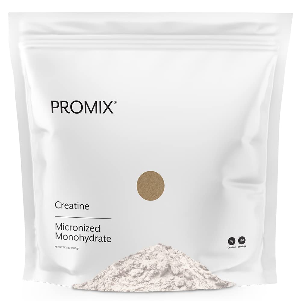 ProMixの栄養のクレアチンの Monohydrate の粉、不燃 - サービングごとの Micronized のクレアチンの 5g -増加筋肉利益、強さ及び力及びサポート回復- 180 のサービング