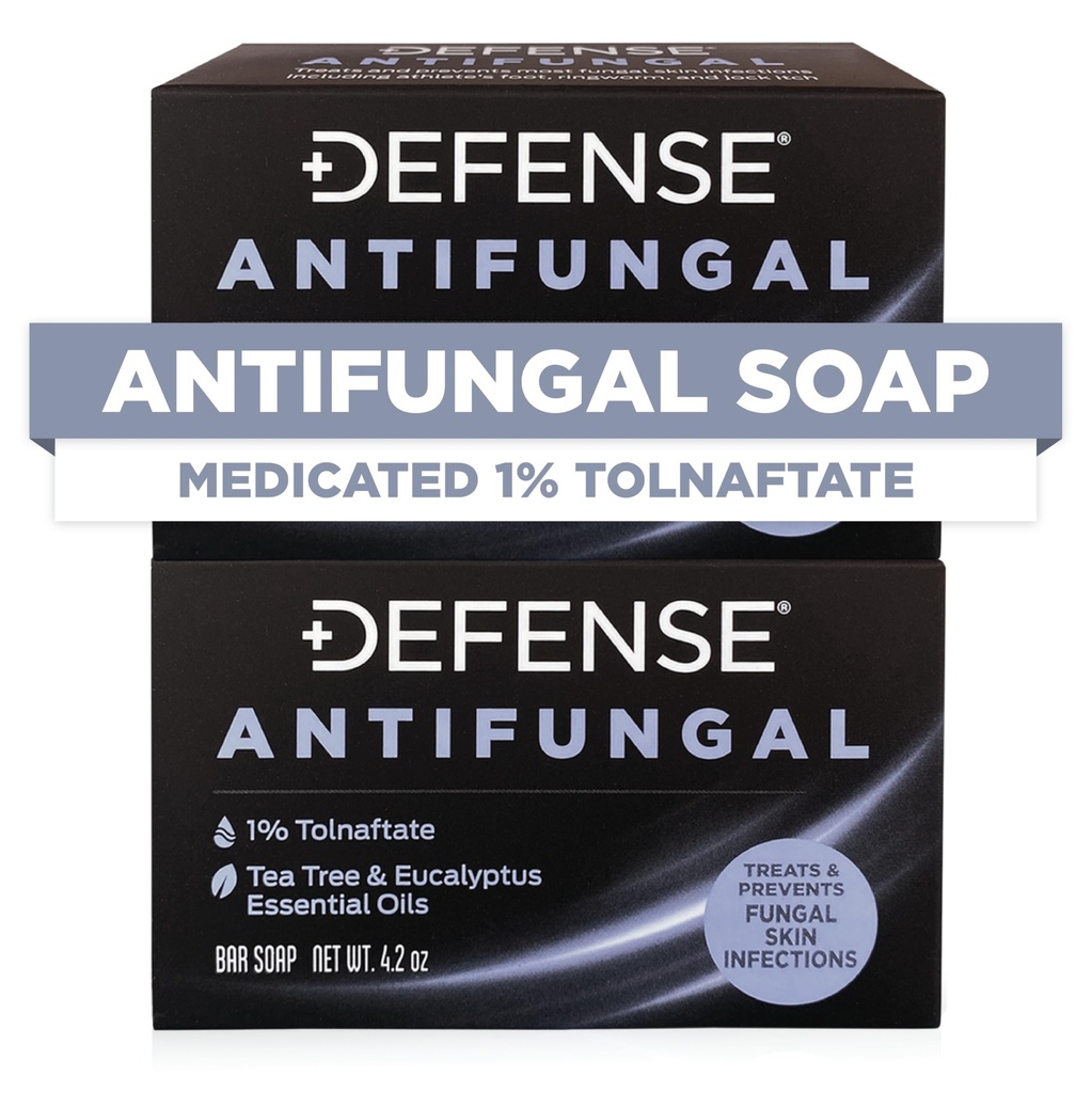 Defense Antifungal Bar Soap 2-Pack