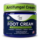 Tea Tree Oil Foot Cream for Dry Cracked Feet, Jock Itch, Corn & Calluses