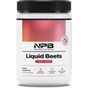 Nature's Pure Blend Organic Beet Rootパウダー - ニトリオキサイドブースターL-アルギニン - 血流循環とエネルギーのための液体ビート - プレワークアウト耐久性サポート - 8,000 MG