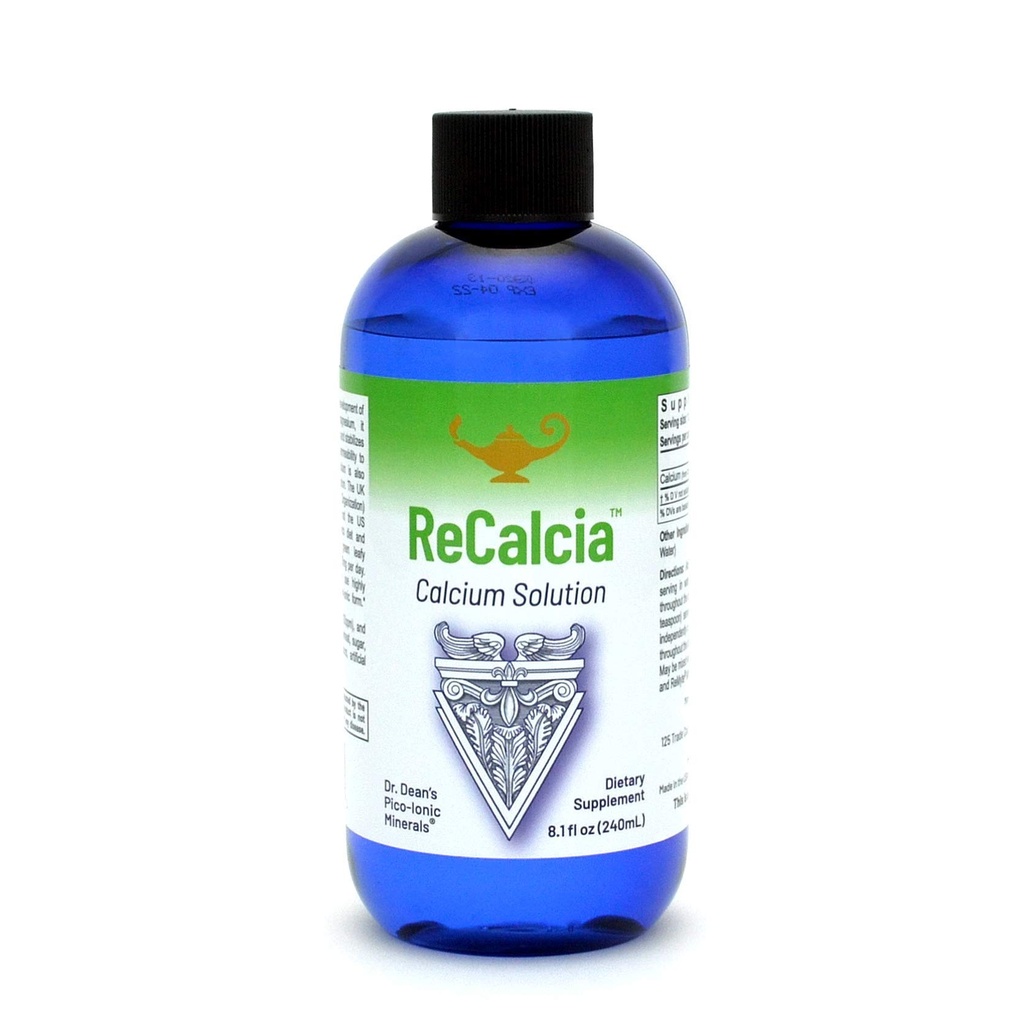 RnA ReSet ReCalcia - 液体カルシウムサプリメント、高吸収ピコイオン式、8.1 Fl Oz(1パック)