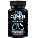 ルンクレンジングデトックス、60日クレンジング - ブロンチャル&呼吸器系における肺の健康をサポート - 静止&禁煙エイド - 肺のためのハーブデトックス